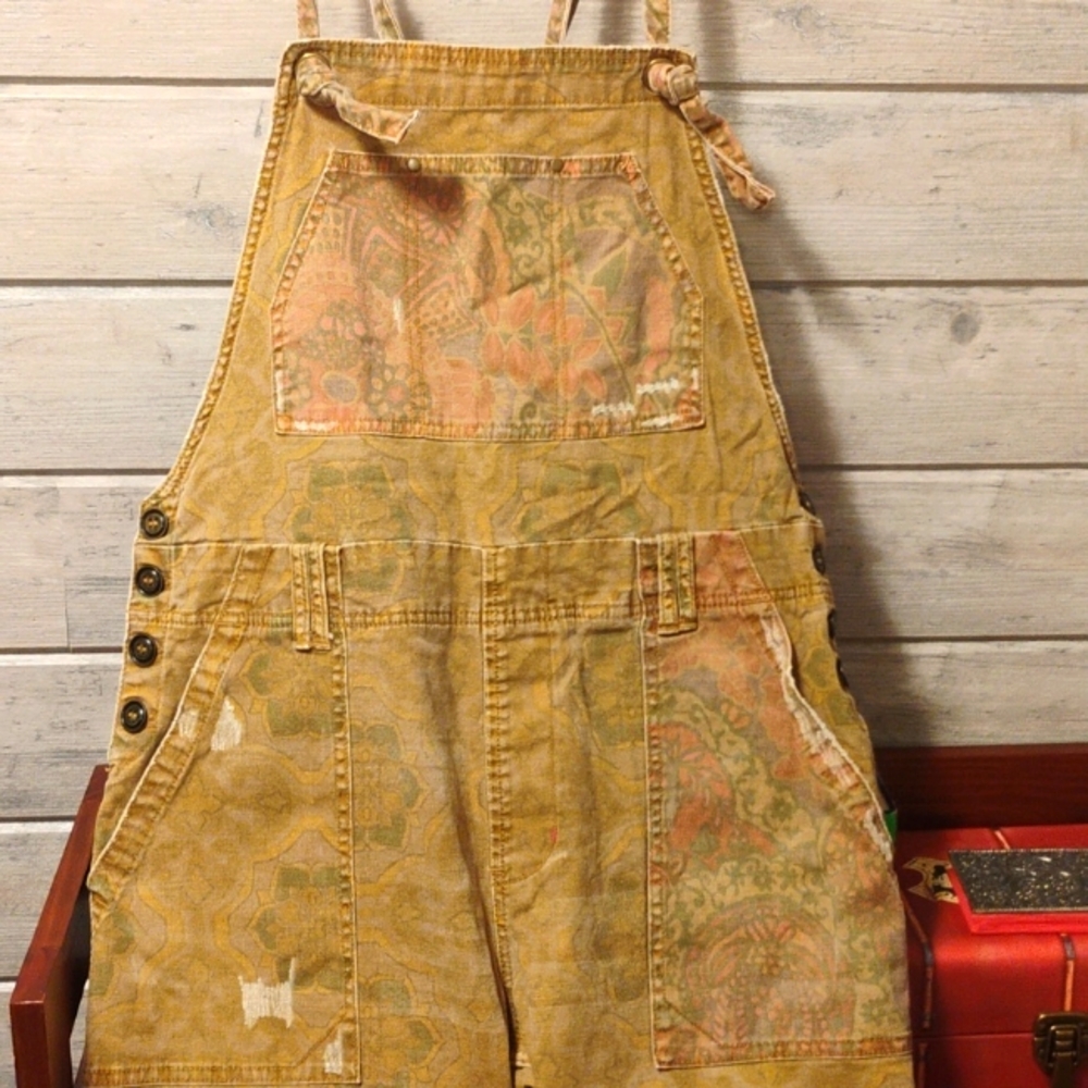 Pilcro and the Letterpress boho overall